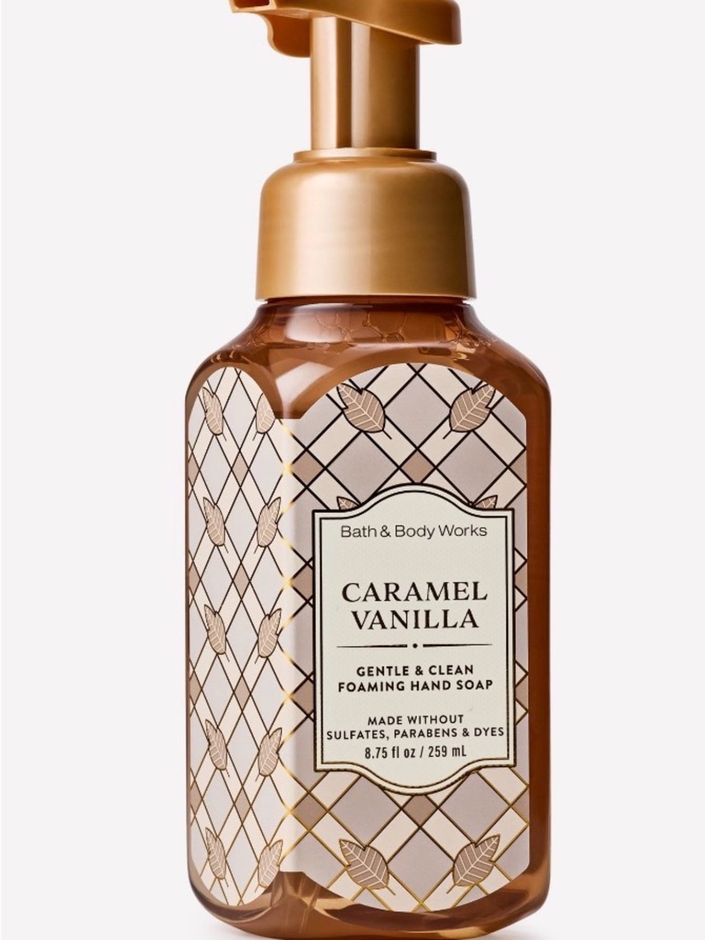 Bath & Body Works Caramel Vanilla Foaming Hand Soap